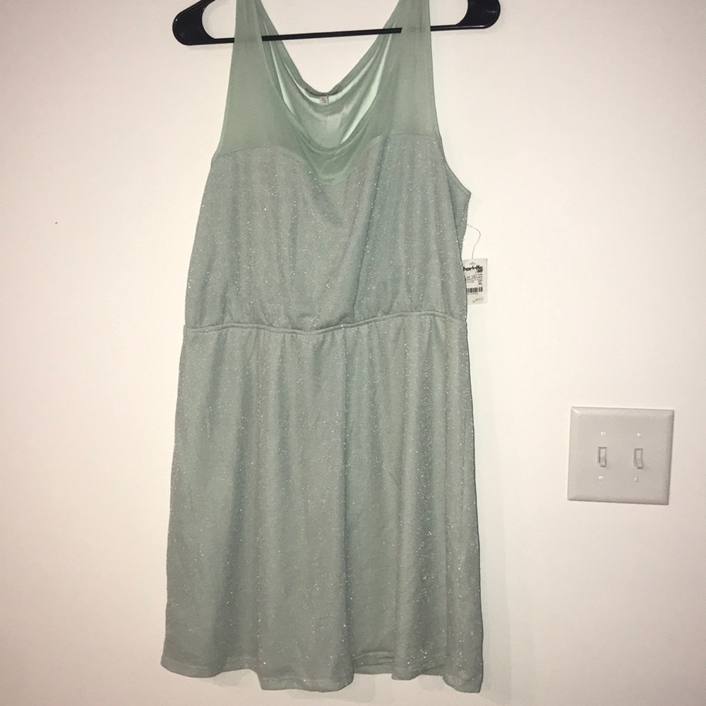 ⭐️3 for $12⭐️ NWT Shimmer with Sheer Detail Dress